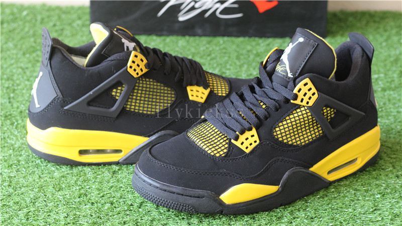 Authentic Air Jordan 4 Retro Thunder